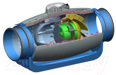Вентилятор канальный Soler&Palau TD-800/200 Silent 3V / 5211304400