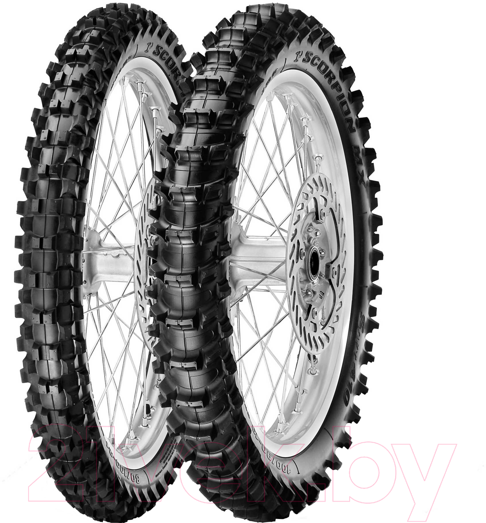 Мотошина задняя Pirelli Scorpion MX Soft 110/90R19 62M TT NHS