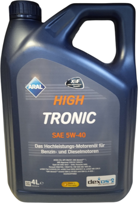 Моторное масло Aral HighTronic 5W40 (4л) -