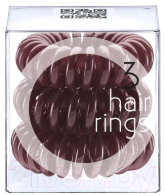 Набор резинок для волос Invisibobble Chocolate Brown