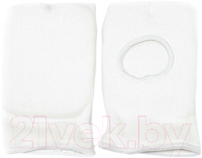 Перчатки для карате ZEZ Sport LG25-L (белый)