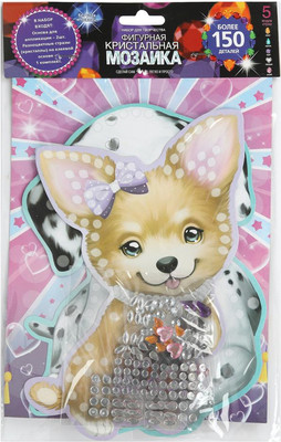 

Набор алмазной вышивки, Кристальная мозаика фигурная Питомцы / CRYSTFIG-114760