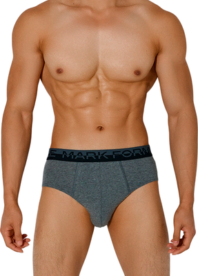 Трусы мужские Mark Formelle 411170 (р.82-92, темно-серый меланж 4348-F) - 