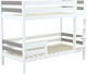 Двухъярусная кровать детская Савушка Савушка-01 90x200 (капучино) - 
