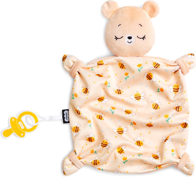 

Мягкая игрушка, Комфортер Мишка Барни с держателем для соски / 915