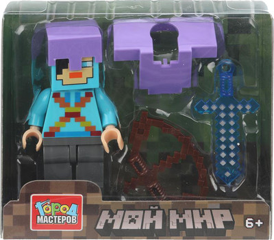 Элемент конструктора Город мастеров Фигурка мой мир с аксессуарами / 18132-XU - 