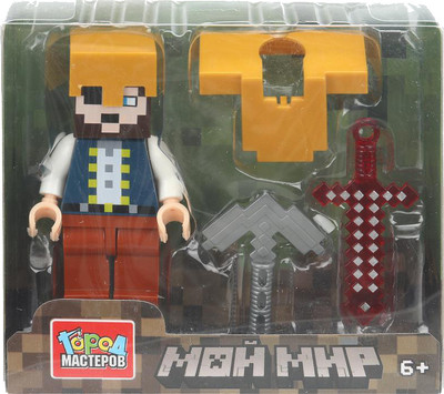 Элемент конструктора Город мастеров Фигурка мой мир с аксессуарами / 18130-XU - 