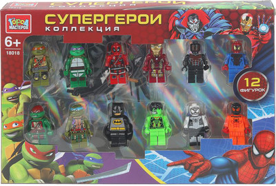 Элемент конструктора Город мастеров Фигурки супергерои / 18018-ZH - 