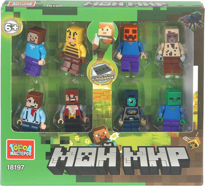 

Элемент конструктора, Фигурки мой мир / 18197-CY