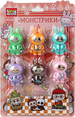 

Элемент конструктора, Фигурки монстрики / 18328-TREND