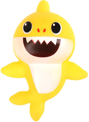 Игрушка для ванной Капитошка Акула желтая / 1909R005-R2 - 