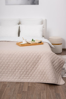 

Покрывало, Ультрастеп кант Миндаль 180x205