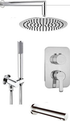 

Душевая система со смесителем, DEANTE_001M-1