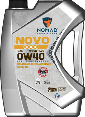 Моторное масло NOMAD Novo 9000 0W-40 API SN PLUS ACEA A3/B4 / 32377 (4л) - 