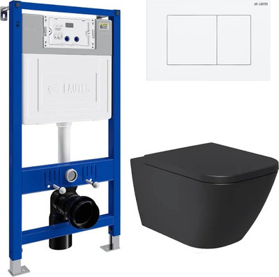 

Унитаз подвесной с инсталляцией, Nuremberg 21811B + 21901001