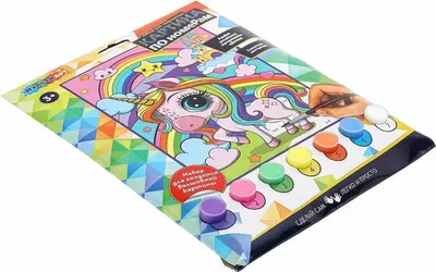 

Картина по номерам, Единорожик / CANV17X23-113703