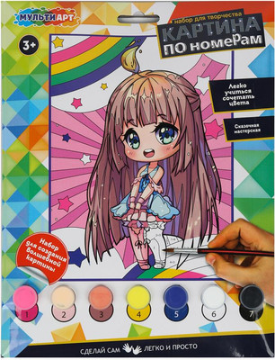 

Картина по номерам, Аниме / CANV17X23-PINTAN