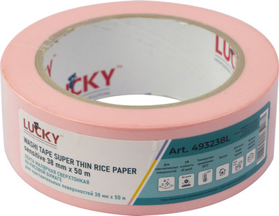 

Лента малярная, Сверхтонкая для чувствительных поверхностей 38мм / 493238L