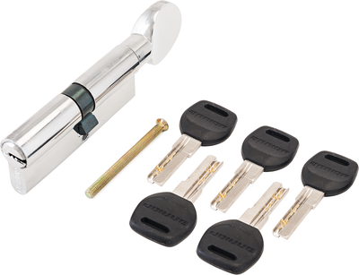 

Цилиндровый механизм замка, HD FG 90-5К CP 45x45G