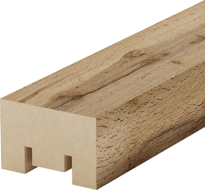 Рейка интерьерная STELLA МДФ Милана Light Пекан (2700x30x20) - 