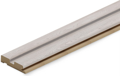 Профиль для стеновой панели STELLA Старт МДФ Beats Light Ясень Айвори (2700x66.5x16) - 