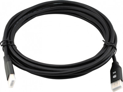 Кабель Cactus CS-DP-DP-1.4-5 (5м, черный) - 