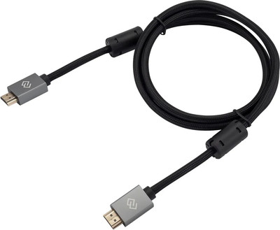 Кабель Digma D-HDMI-2FF-V2.0-1.5M (1.5м, черный) - 