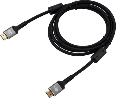 Кабель Digma D-HDMI-2FF-V2.1-2M (2м, черный) - 
