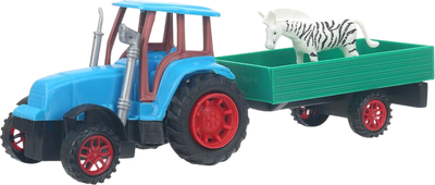 

Трактор игрушечный, С прицепом / 2209A0318-R1-WOD