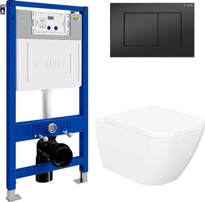 

Унитаз подвесной с инсталляцией, Nuremberg 21811 + 21901002