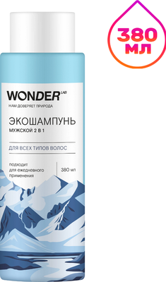 

Шампунь для волос, Мужской 2в1 Экошампунь для всех типов волос