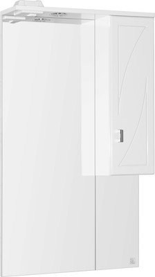 Шкаф с зеркалом для ванной Symbolite Лана 600/С