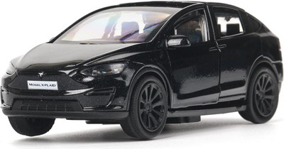

Автомобиль игрушечный, Tesla Model X Plaid / MODELX-12-BK-WOD