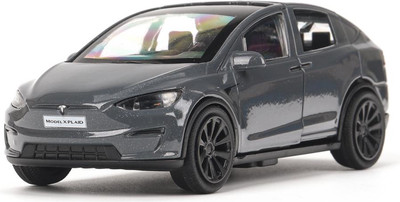 

Автомобиль игрушечный, Tesla Model X Plaid / MODELX-12-GY-WOD