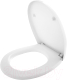 Миниатюра изображения товара Сиденье для унитаза Керамин Верона (жесткое, с микролифтом)