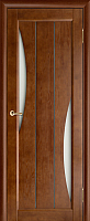 Дверь межкомнатная Vi Lario ЧО Вега 4 60x200 (тёмный орех) - 