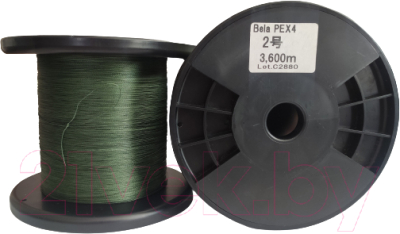 Леска плетеная Fishmaster W4 PE Moss Green 0.265мм (3600м)