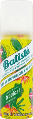

Сухой шампунь для волос Batiste, Белый (универсальный), Tropical