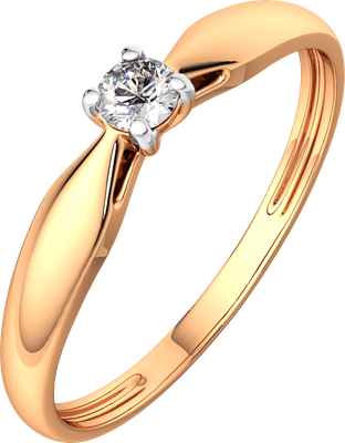 

Кольцо помолвочное из розового золота, 2101193.14K.R.ZZ