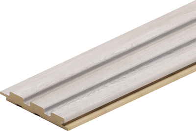 

Реечная панель, Beats Light Ясень Айвори МДФ