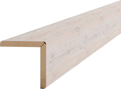 Уголок отделочный STELLA Для МДФ панелей универсальный Light Секвойя Браш (2700x24x24) - 