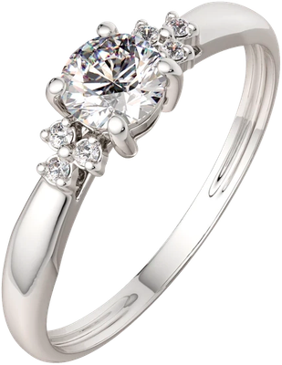 

Кольцо из белого золота, 210654.14K.W