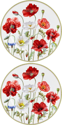 

Набор тарелок, Маки New Bone China / 420779