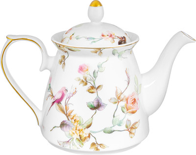 Заварочный чайник Elan Gallery Певчие птички New Bone China / 730878