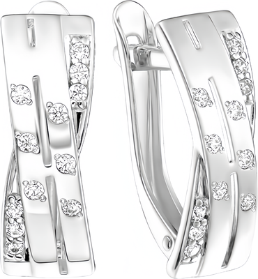 

Серьги из серебра, П2217-040С