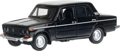 

Автомобиль игрушечный, Ваз-2106 Жигули / 2106-12SL-BK-WOD