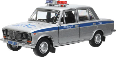 

Автомобиль игрушечный, Lada Ваз-2106 Полиция / 2106-132SLPOL-SR