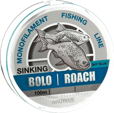 

Леска монофильная, Bolo Плотва 0.30мм 11.7кг 100м blue / 06-42302582