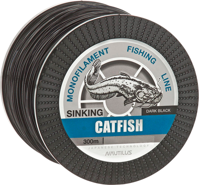 

Леска монофильная, Catfish 0.60мм 37кг 300м dark black / 06-42302591