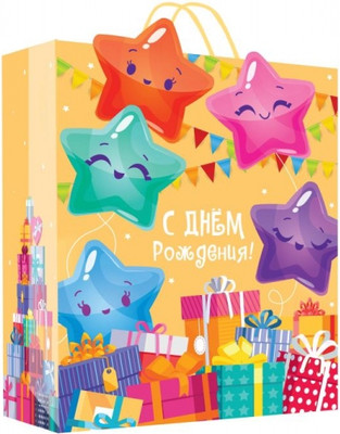 

Пакет подарочный, День рождения PXLF-112911-HB5